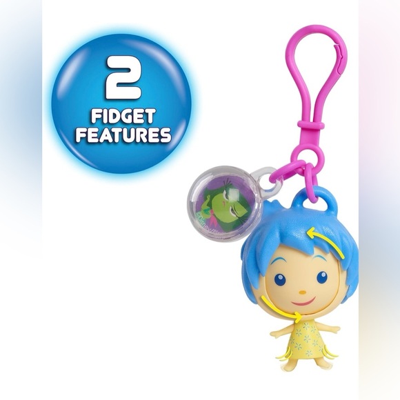 Inside Out 2 Fidget Figure Keychains - Joy - BNIB 😀 - Picture 5 of 5